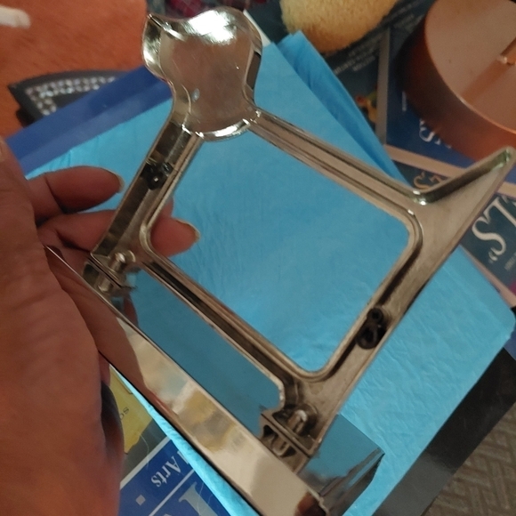 Vintage* Metal Alloy "My Dog" Photo Frame with Leash/Stocking Hook - Picture 5 of 6